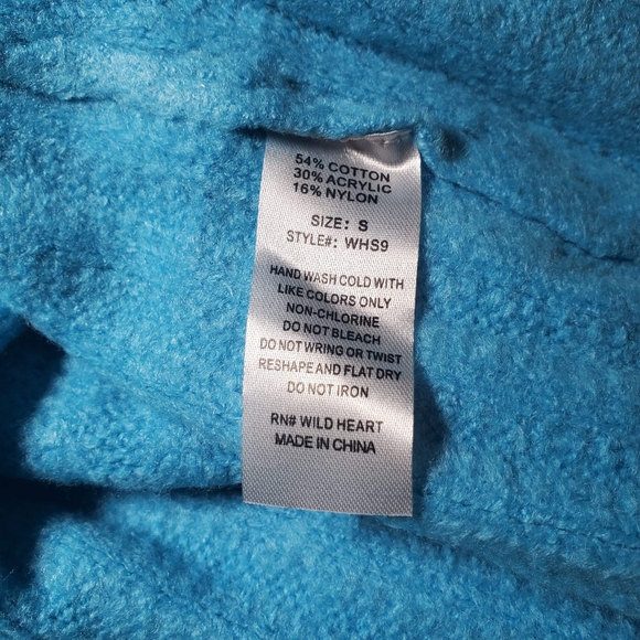 🆕️ NWT Woven Heart Cardigan - Small - Picture 5 of 7